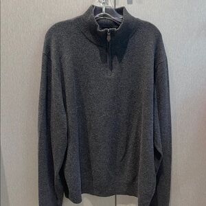 Men’s zip cashmere sweater xxl